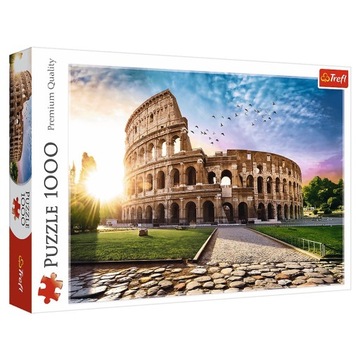 10468 TREFL PUZZLE 1000 EL. KOLOSEUM W PROMIENIACH