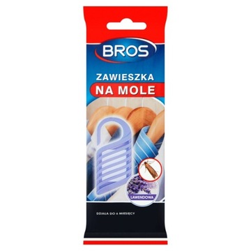 BROS zawieszka na MOLE ODZIEŻOWE LAWENDOWA 028