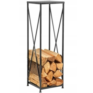 ПОДСТАВКА ДЛЯ ДРОВ ПОЛКА МЕТАЛЛ КАМИННАЯ ПОЛКА ЛОФТ КОРЗИНА ВЫСОКАЯ