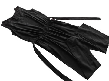 H&M___CZARNY ZWIEWNY KOMBINEZON 170
