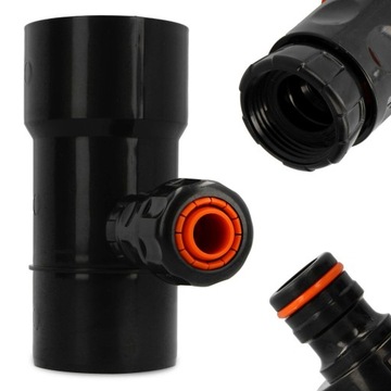 ДОЖДЕВОЙ УБОРНИК 90 ММ ДОЖДЕВОЙ ВОДОСБОРНИК ЖЕЛОБ-ВОССТАНОВИТЕЛЬ ЧЕРНЫЙ