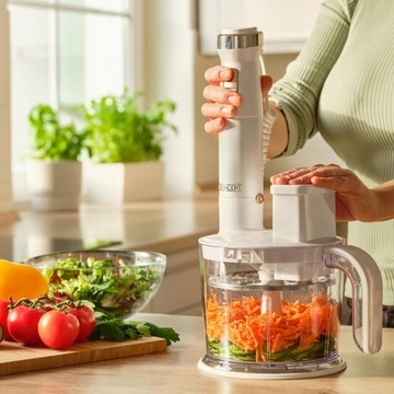 РУЧНОЙ МИКСЕР-ИЗМЕЛЬЧИТЕЛЬ-БЛЕНДЕР 4В1 SENCOR 1500 Вт ОГРОМНЫЙ НАБОР