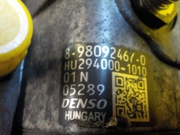 ASTRA J H ZAFIRA B 1.7 CDTI 13R A17DTR ČERPADLO VSTŘIKOVAČE 8-98092467-0