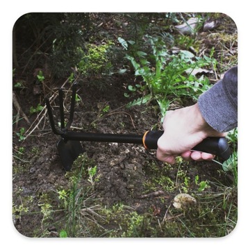 Металлическая мотыга с когтями 2в1 DE LUXE KT-Y6005