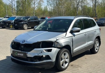 Skoda Karoq Crossover 1.0 TSI 110KM 2020 Skoda Karoq 1.0TSI 110KM 2020r. Salon Polska F-Vat 23 Benzyna 110KM, zdjęcie 2