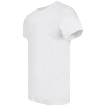 T-SHIRT MĘSKI BASIC KOSZULKA BASIC BLUZKA BIAŁY M