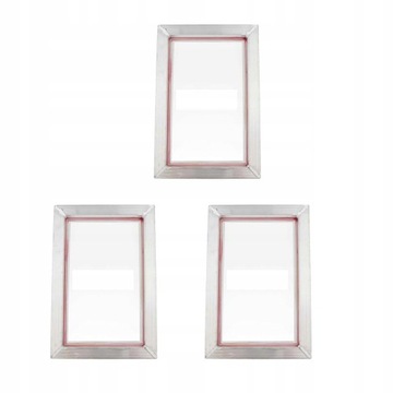 3x 120T желтая рамка для трафаретной печати 27x36см