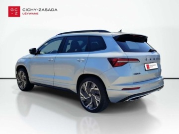 Skoda Karoq Crossover Facelifting 2.0 TDI SCR 150KM 2022 Skoda Karoq Sportline, Hak, Matrix, Kamera 360, ACC, Ambiente, Podgrzewana, zdjęcie 22