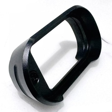Anodowany aluminiowy lejek magazynka do pistoletu Glock 43X/48 - czarny