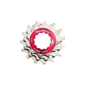 Koronki kasety SUNRACE SPCS11 11S 11-13-15 srebrne
