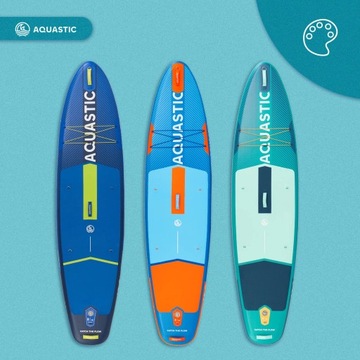 Deska do pływania SUP AQUASTIC perth 325cm zestaw WIOSŁO POMPKA PLECAK