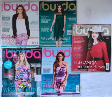 Czasopismo magazyn BURDA Moda 2013
