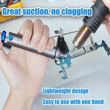 МОЩНЫЙ АЛЮМИНИЕВЫЙ РУЧНОЙ ПАЯЛЬНЫЙ ЭКСТРАКТОР TINN - KAISI K-331 HQ