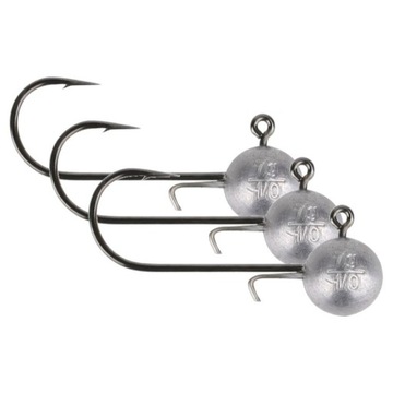 Główka jigowa bez kołnierza Mikado Jaws classic jig 4/0 10g op-3szt