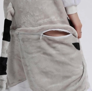 ПИЖАМА КОТ ВЫДАЮЩИЙСЯ КОТЕНОК КИГУРУМИ ДЕТСКИЙ СПОРТИВНЫЙ КОСТЮМ 98