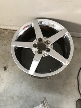 CORVETTE C6 ALUFELGA FELGA TYŁ TYLNA CHROM 19X10J