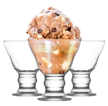 Pucharki do LODÓW deserów 255ml ORION kpl. 6szt