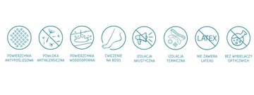 TIGUAR DELUXE PLUM ЙОГА ТРЕНИРОВОЧНЫЙ КОВРИК ДЛЯ ТРЕНИРОВОК