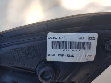 SKODA OE 5JB857407F ZRCÁTKO VNĚJŠÍ L