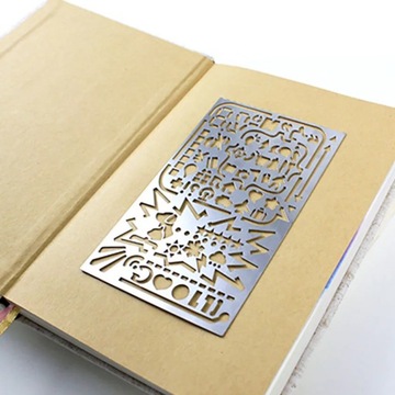 Геометрическая линейка из нержавеющей стали в кошачьем стиле своими руками