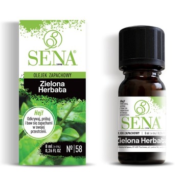Olejek zapachowy SENA 58 Zielona Herbata 8ml