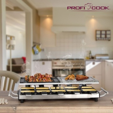 ЭЛЕКТРОГРИЛЬ РАКЛЕТ 2в1 10 ПОРЦИЙ 1700ВТ НЕМЕЦКИЙ