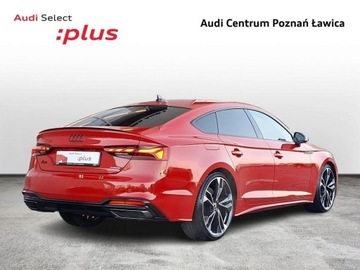 Audi A5 F5 Coupe Facelifting 2.0 40 TFSI 204KM 2024 Audi A5 Sportback 40 TFSI mHEV Quattro Sline Stronic KamCofHAKMatrixLEDPan, zdjęcie 1