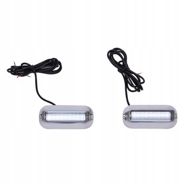 2 Szt podwodne światła do łodzi IP68 50W 27LED