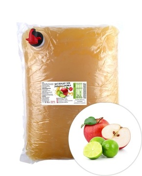 SOK JABŁKO LIMONKA TŁOCZONY 100% NFC 5L ŚWIEŻY