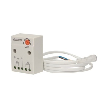 ORNO СУМЕРЕЧНЫЙ ДАТЧИК ГЕРМЕТИЧНЫЙ НАРУЖНЫЙ ЗОНД IP65 2300ВТ OR-CR-233