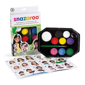 SNAZAROO UNIWERSALNE - Zestaw 8 Farb Do Twarzy