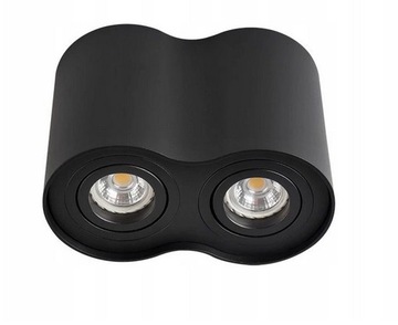 Oprawa sufitowa BORD DLP-250-B czarna (22555) GU10