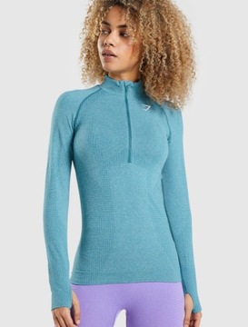 GYMSHARK BLUZA DAMSKA SPORTOWA NIEBIESKA L 1A1D1_B*