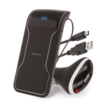 Samochodowy Zestaw Głośnomówiący Bluetooth Multipoint 2 Telefony + Asystent