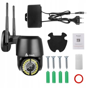 НАРУЖНАЯ ПОВОРОТНАЯ WIFI IP-КАМЕРА НАБЛЮДЕНИЯ С ЗУМОМ