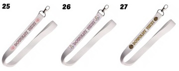 Smycz na klucze PERSONALIZOWANA Z NADRUKIEM wiele wzorów do wyboru