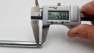 Oś, ośka do tylnego koła w wózku TAKO, dł.133mm