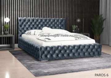 Кровать Glamour с ящиком для вещей CHESTERFIELD, полностью стеганая, 200x200, XM15