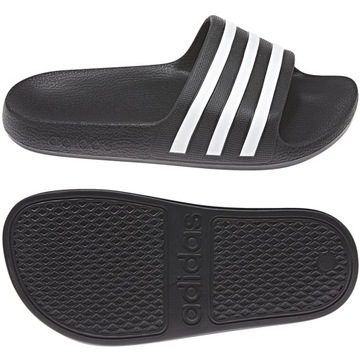 Klapki młodzieżowe adidas Adilette Aqua Czarne 38