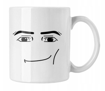Kubek Man Face Roblox Prezent + IMIĘ Gratis