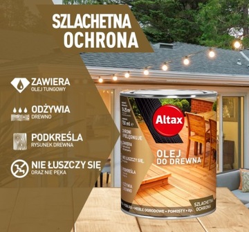 ALTAX масло для дерева 750мл ДУБ