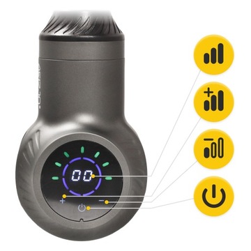 МАССАЖНЫЙ ПИСТОЛЕТ МОЩНЫЙ БЕСПРОВОДНОЙ МАССАЖЕР ДЛЯ СПИНЫ, НАБОР 8 ГОЛОВОК