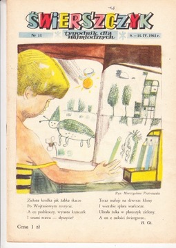 Świerszczyk nr.15 9.-15.IV.1961r.