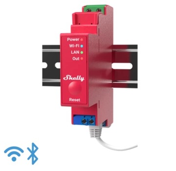 Shelly Pro 1PM przekaźnik WIFI LAN pomiar energii