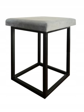 TABORET STOŁEK KRZESŁO LOFT SIEDZISKO TKANINA