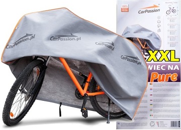 POKROWIEC NA ROWER Polski całoroczny UV szary XXL