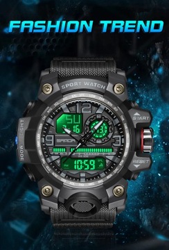 SANDA Brand G- Style Military Watch Men Digital Shock Sports Watches For