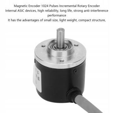 Магнитный энкодер 38 мм 1024 импульса инкрементный поворотный энкодер ZB