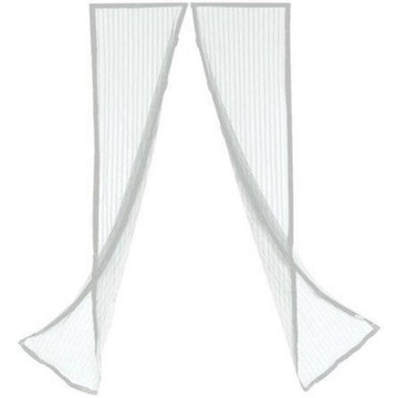 MOSKITIERA MAGNETYCZNA BIAŁA NA DRZWI 80/90/100 x 210/220 UNIWERSALNA