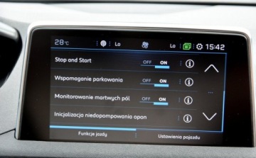 Peugeot 5008 II Crossover 2.0 BlueHDI 180KM 2020 Peugeot 5008 totalny full SKORA Alusy LED Navi. BLIS linne assist Grzane f, zdjęcie 37